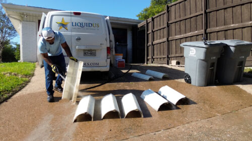 Pool filter cleaning